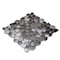 Apollo Tile Sample of Ciottolo Metal Pebble 12.2"x12.2" Mosaic Tile APLMM9926EC33 Sample - alternate 2